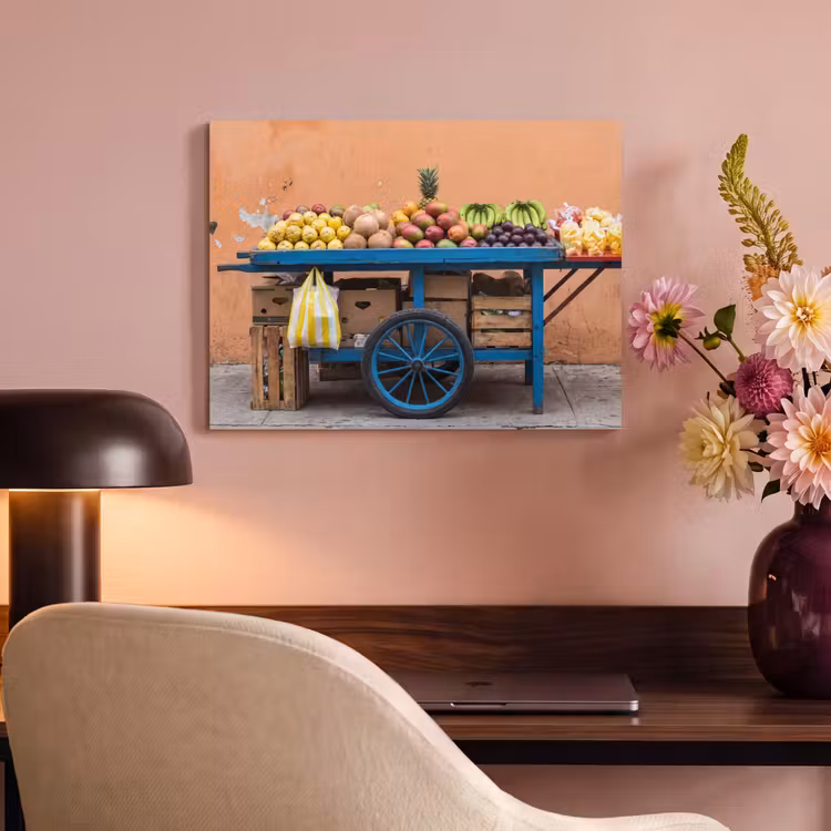 Acoustic Panel - Fruit - Cart - Street - Fruit - Kar - Straat PET vilt klein