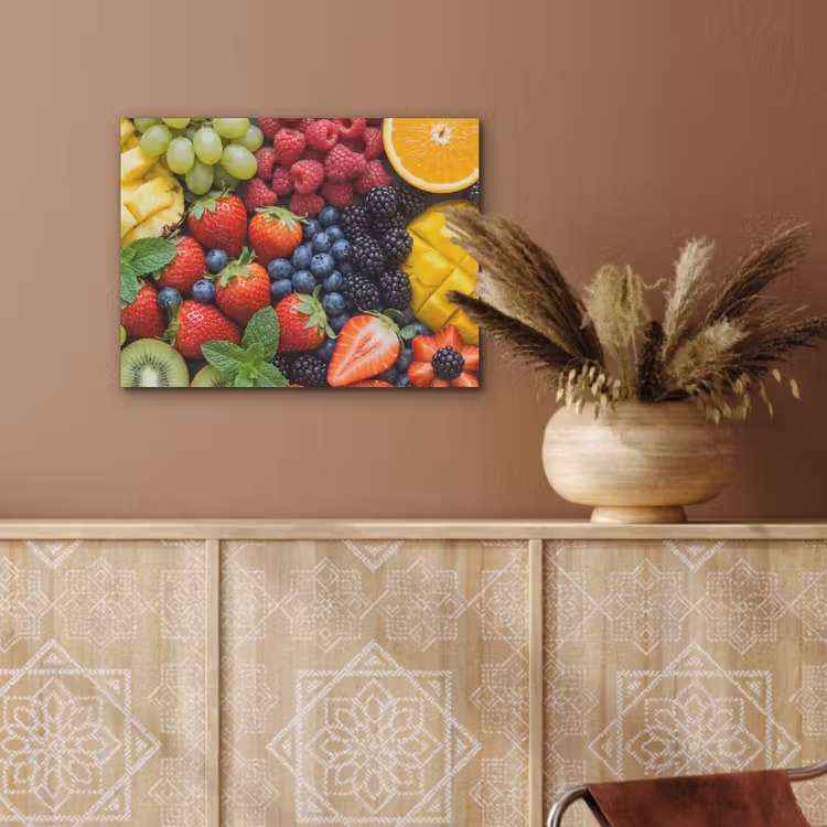 Fruit - Vers - Kleurrijk - Eten PET vilt klein -sfeer4