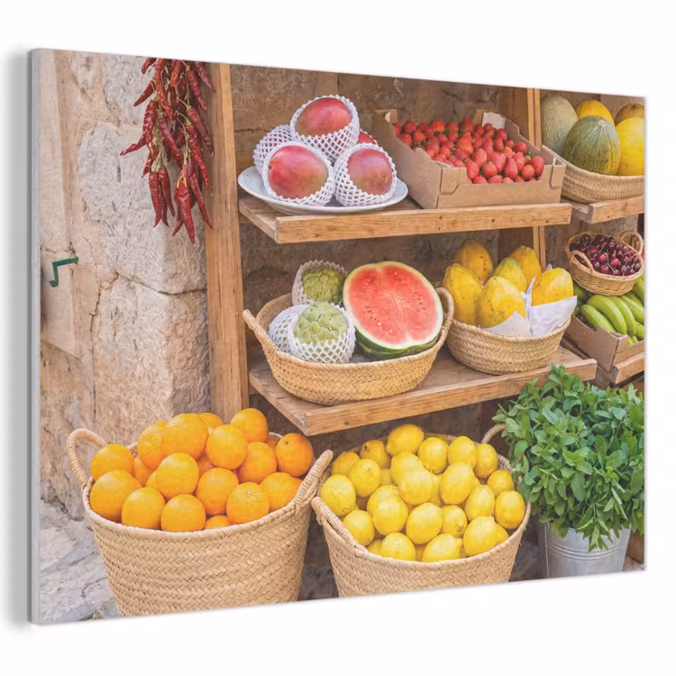 Acoustic Panel - Fruit - Market - Fresh - Fruit - Markt - Vers PET vilt klein