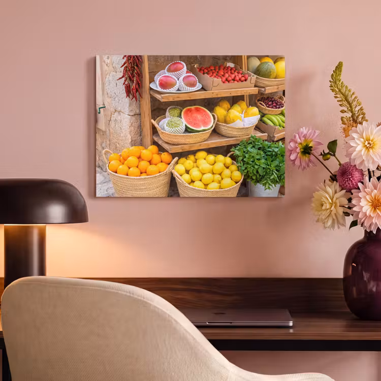 Acoustic Panel - Fruit - Market - Fresh - Fruit - Markt - Vers PET vilt klein