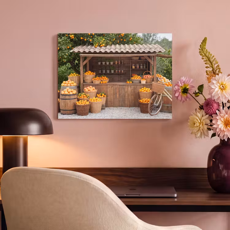 Acoustic Panel - Fruit - Market - Rural - Fruit - Markt - Landelijk PET vilt klein