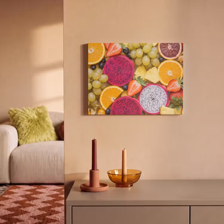 Fruit - Assortiment - Kleurrijk - Gezondheid PET vilt klein -sfeer1