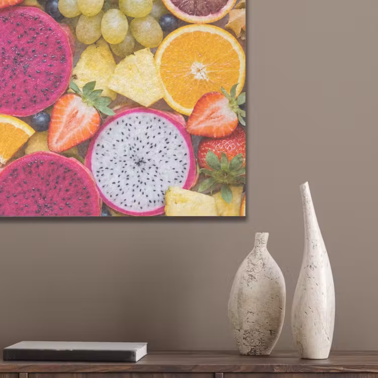 Fruit - Assortiment - Kleurrijk - Gezondheid PET vilt klein -sfeer6_closeup