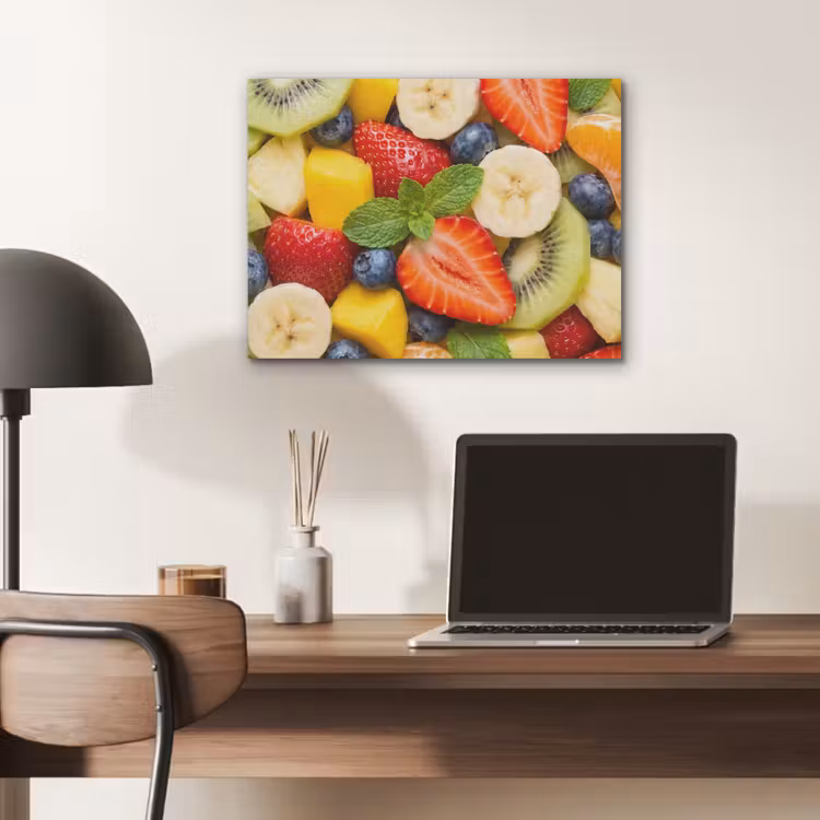 Fruit - Plakjes - Eten - Kleurrijk PET vilt klein -sfeer5
