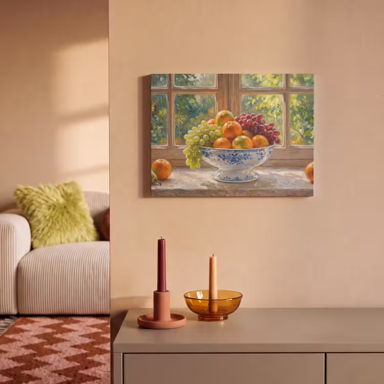 Acoustic Panel - Fruit - Windowsill - Nature - Fruit - Vensterbank - Natuur PET vilt klein