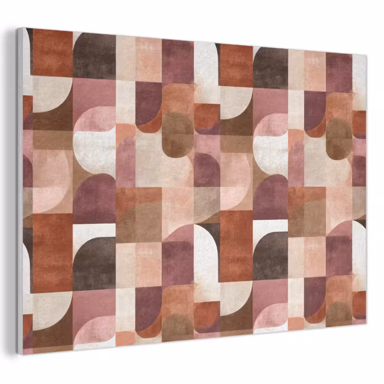 Geometrie - Modern - Retro PET vilt klein 837 -3d