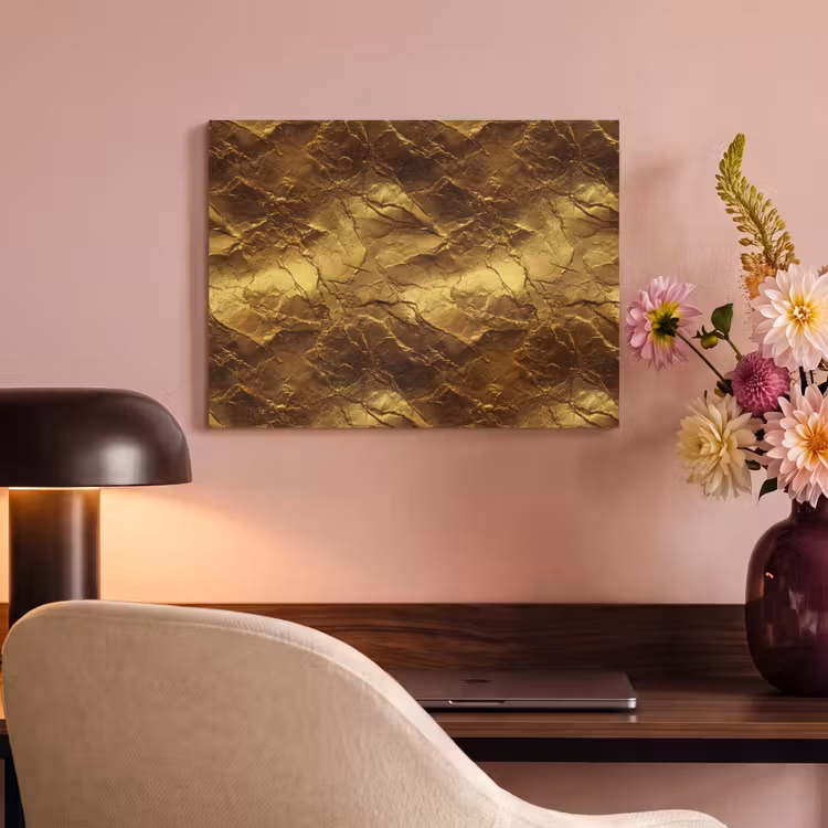 Bladgoud - Textuur - Goud PET vilt klein 837 -sfeer3