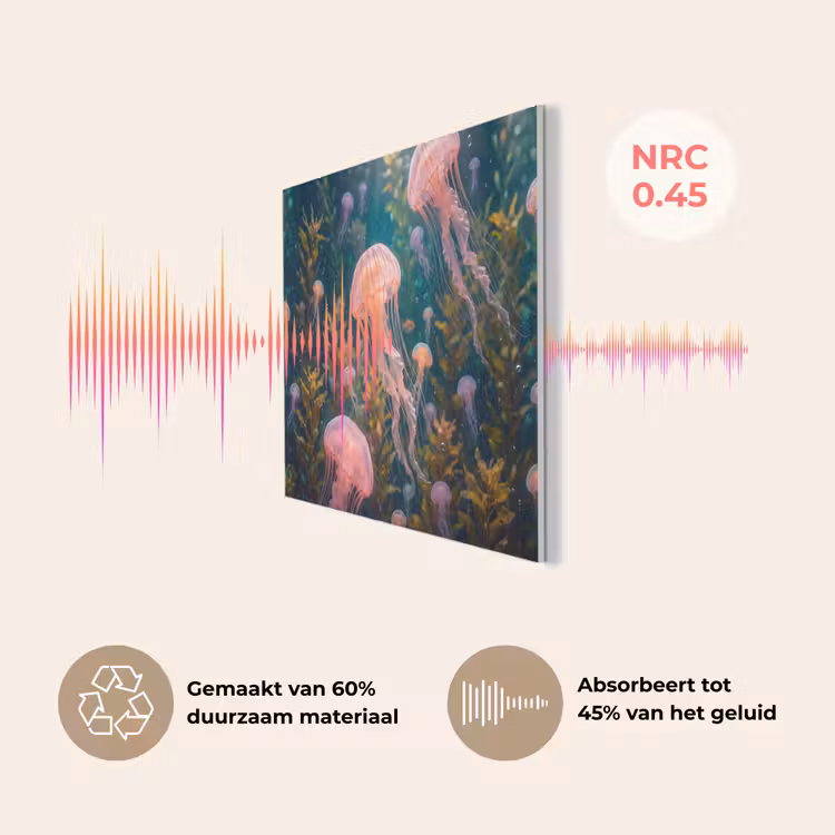 Kwal - Roze - Onderwater - Zeeleven - Dieren PET vilt klein -USP_NL
