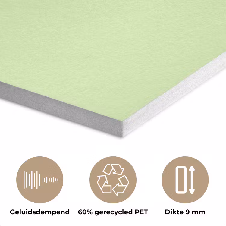Light - Lime - Groen PET vilt klein 837 -closeup_NL