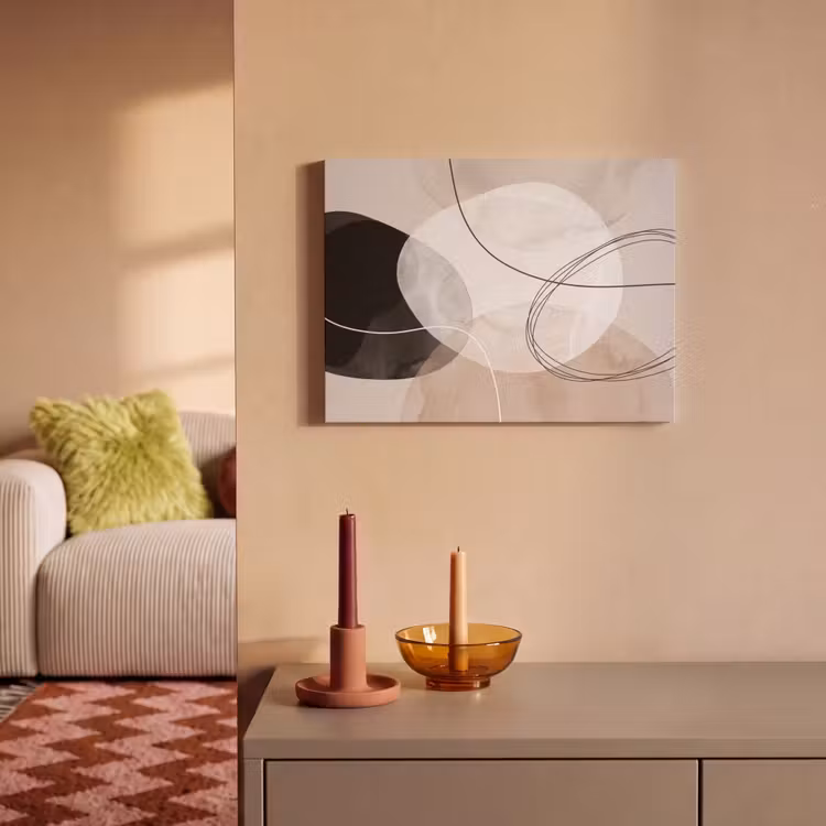 Acoustic Panel - Lines - Wavy - Art - Lijnen - Golvend - Kunst PET vilt klein