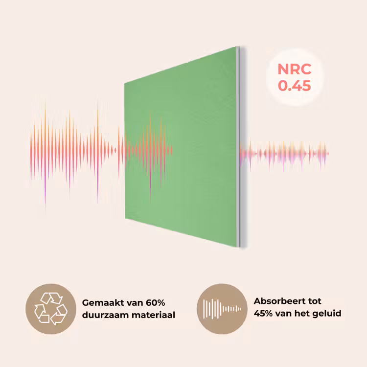Meadow - Green - Groen PET vilt klein 837 -USP_NL