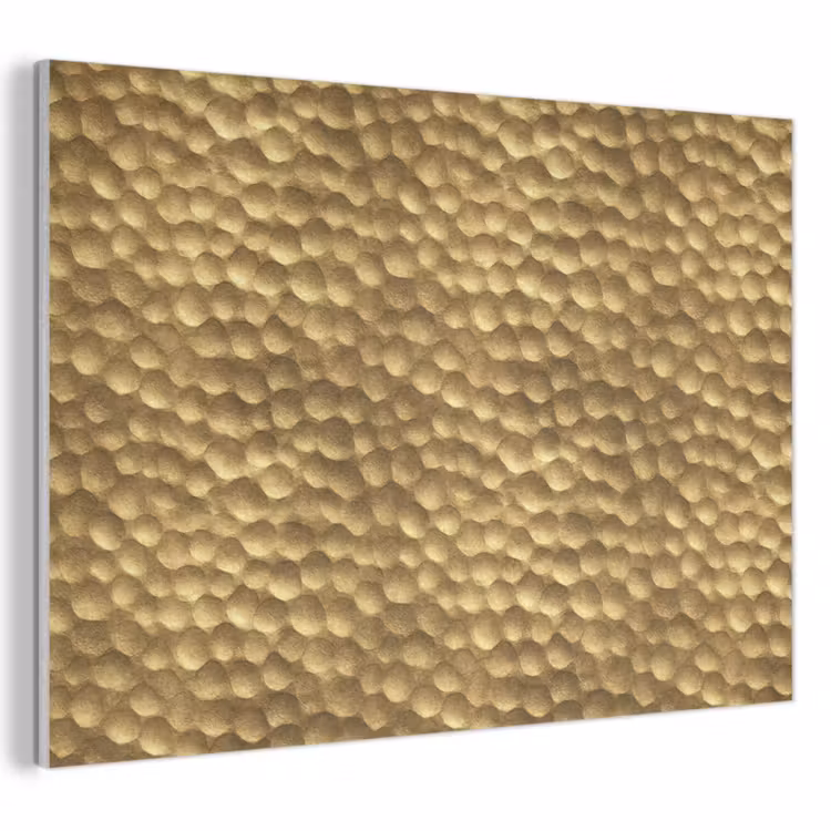 Metaal - Dynamisch - Goud PET vilt klein 837 -3d
