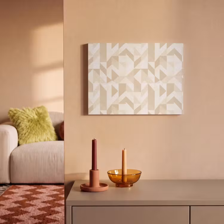 Modern - Abstract - Beige PET vilt klein 837 -sfeer1