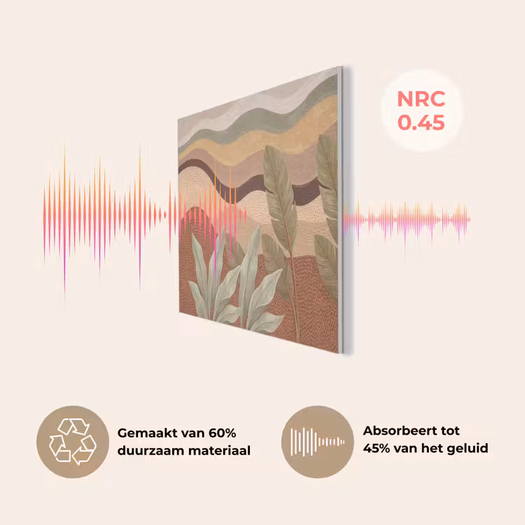 Natuur - Bladeren - Landschap - Abstract - Aardetinten PET vilt klein -USP_NL