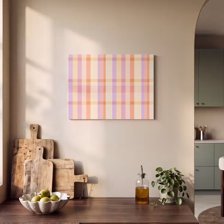 Pastel - uitpatroon - Geometrisch PET vilt klein 837 -sfeer2
