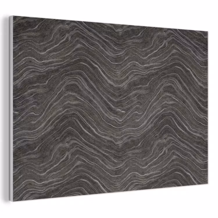 Patroon - Contrast - Antraciet PET vilt klein 837 -3d