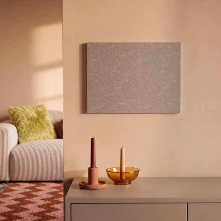 Patroon - Kalksteen - Beige PET vilt klein 837 -sfeer1