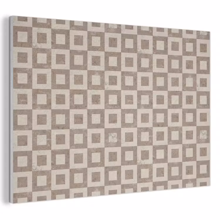 Patroon - Marmer - Beige PET vilt klein 837 -3d