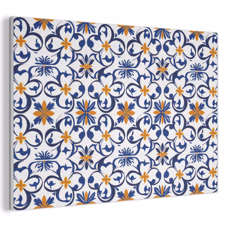Patroon - Modern - Kleurrijk PET vilt klein 837 -3d