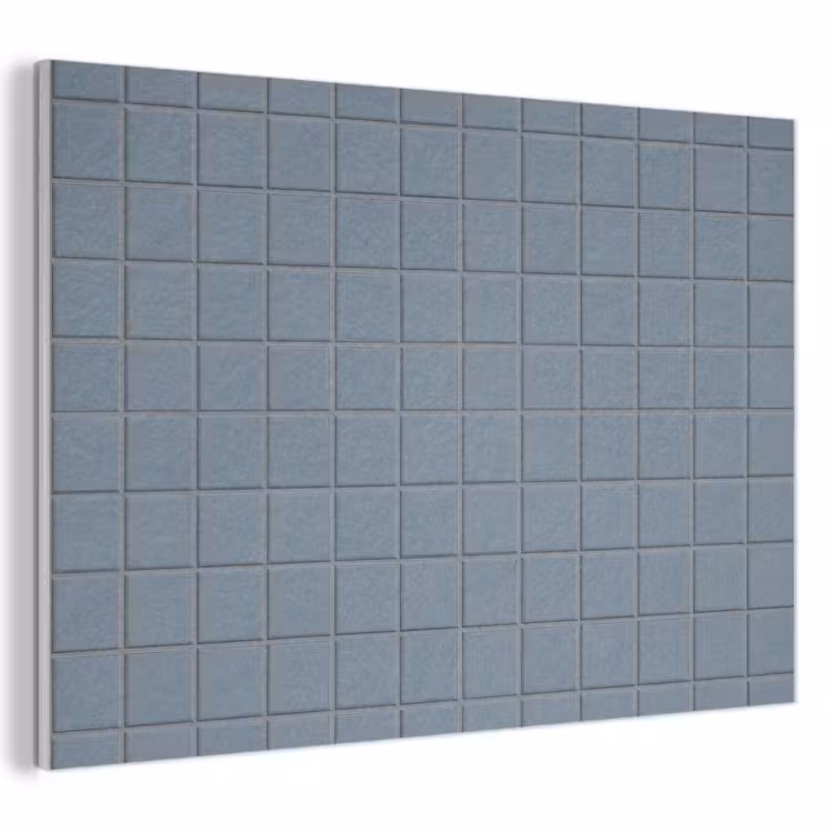 Patroon - Tegel - Blauwgrijs PET vilt klein 837 -3d