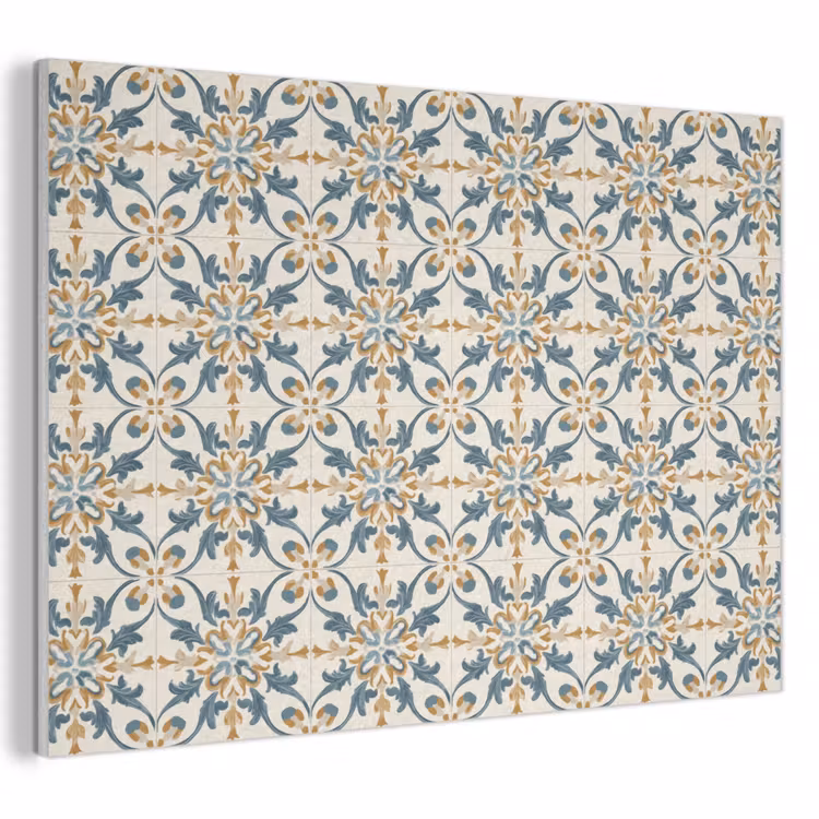 Patroon - Klassiek - Kleurrijk PET vilt klein 837 -3d