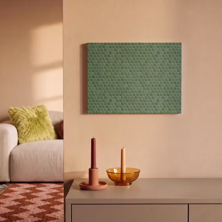 Penny - Mozaïek - Bosgroen - Green PET vilt klein 837 -sfeer1