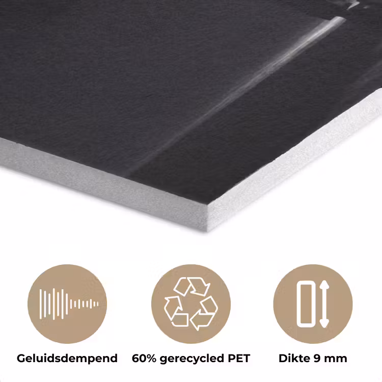 Persoon - Piano - Muziek - Zwart-wit - Podium PET vilt klein -closeup_NL