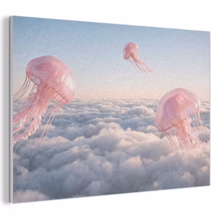 Acoustic Panel - Pink Animal - Clouds - Roze dier - Wolken PET vilt klein