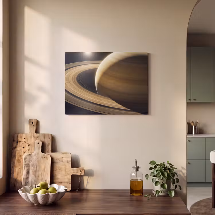 Acoustic Panel - Planet - Rings - Space - Planeet - Ringen - Ruimte PET vilt klein