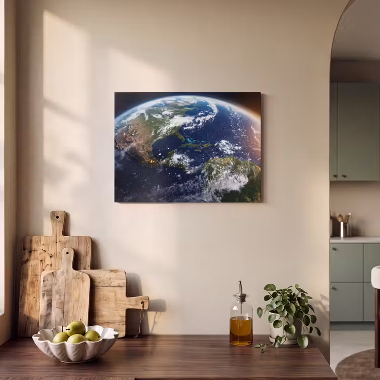 Acoustic Panel - Planet - Space - Cosmos - Planeet - Ruimte - Kosmos PET vilt klein