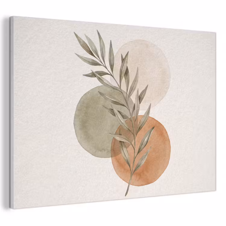 Acoustic Panel - Plant - Circles - Abstract - Plant - Cirkels - Abstract PET vilt klein