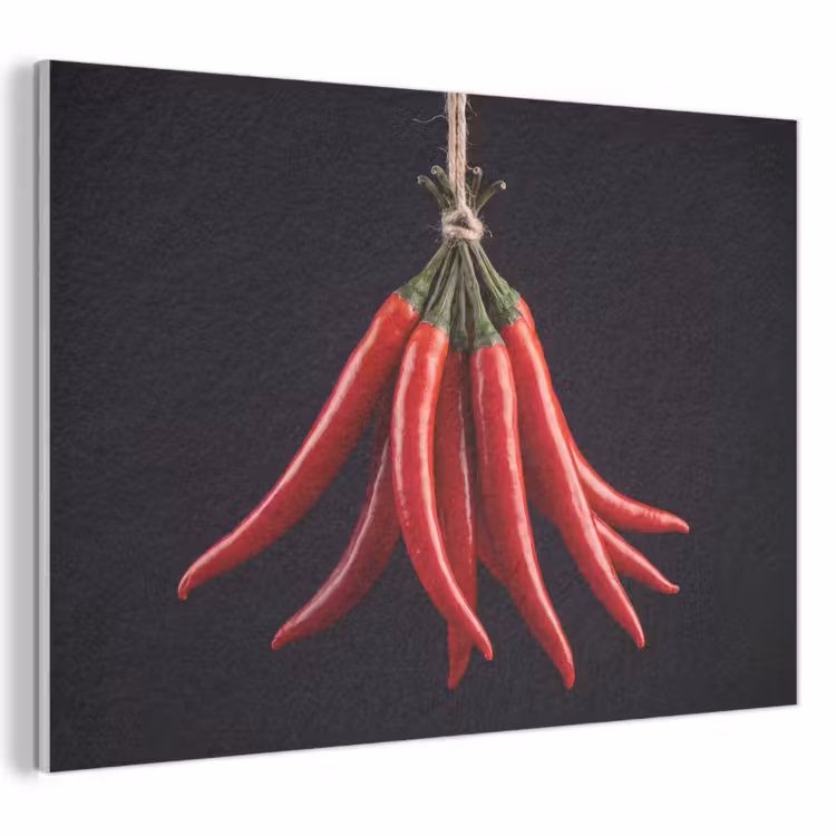 Acoustic Panel - Red Pepper - Food - Rode peper - Eten PET vilt klein