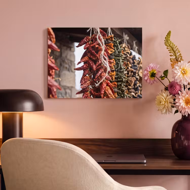 Acoustic Panel - Red Peppers - Food - Rode pepers - Eten PET vilt klein