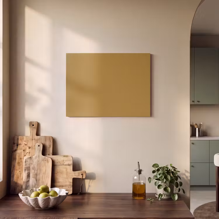 Rhythmic - Ochre - Geel PET vilt klein 837 -sfeer2