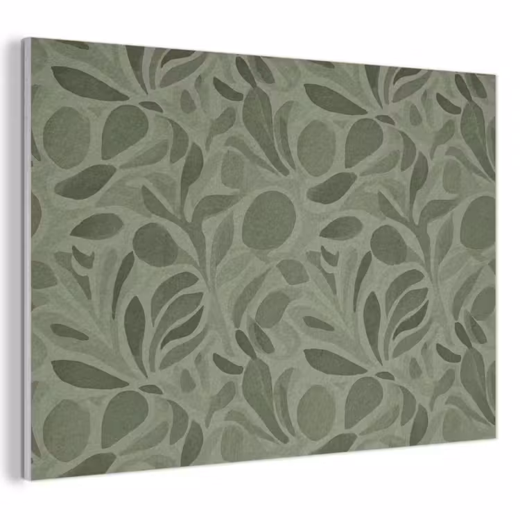 Sereen - Bladeren - Groen PET vilt klein 837 -3d