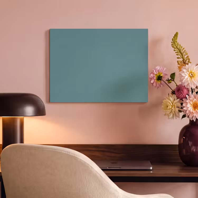 Serene - Teal - Blauw PET vilt klein 837 -sfeer3