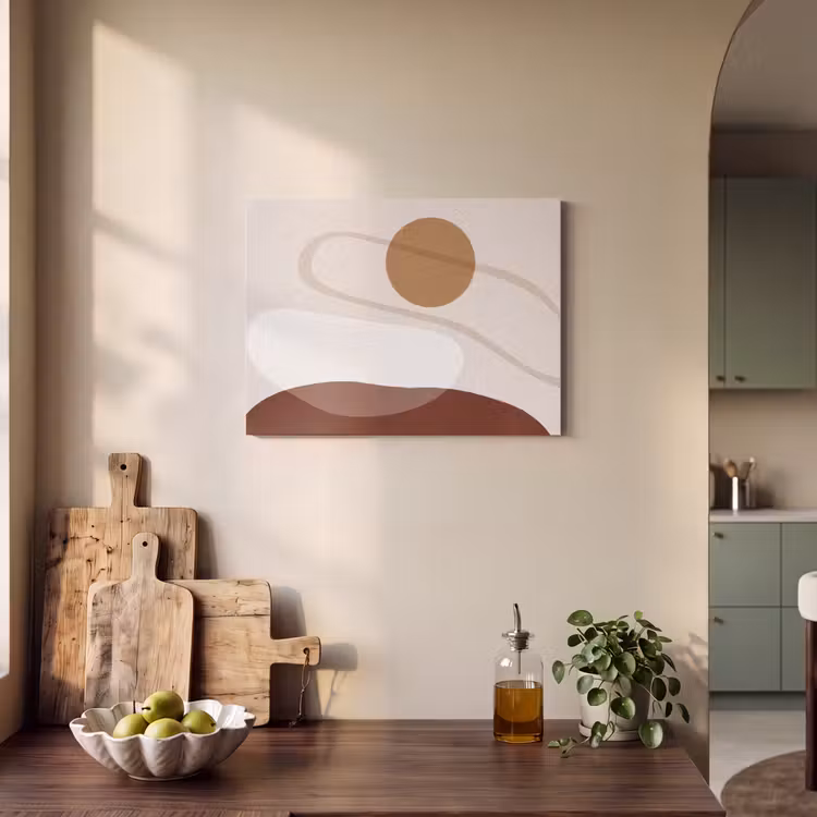 Acoustic Panel - Shapes - Organic - Art - Vormen - Organisch - Kunst PET vilt klein