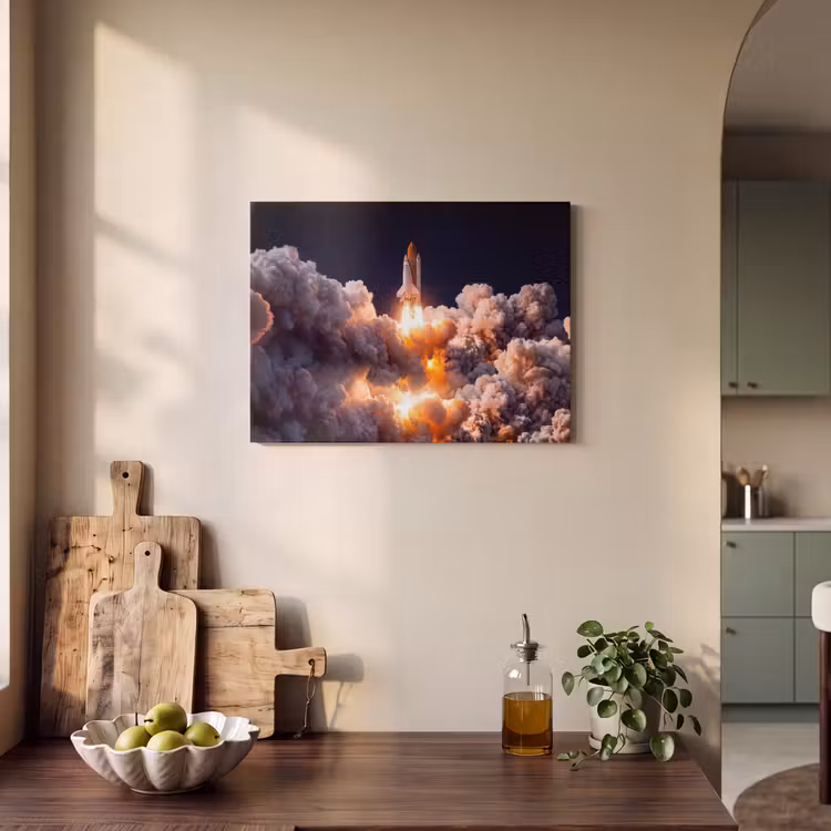 Acoustic Panel - Spacecraft - Launch - Stars - Ruimtevaartuig - Lancering - Sterren PET vilt klein