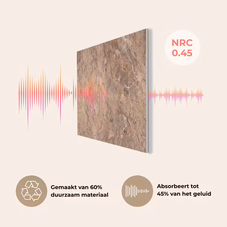 Steen - Natuur - Textuur - Abstract - Bruin PET vilt klein -USP_NL