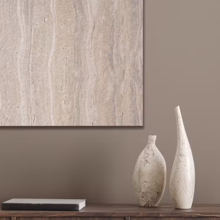 Steen - Patroon - Textuur - Natuurlijk - Beige PET vilt klein -sfeer6_closeup