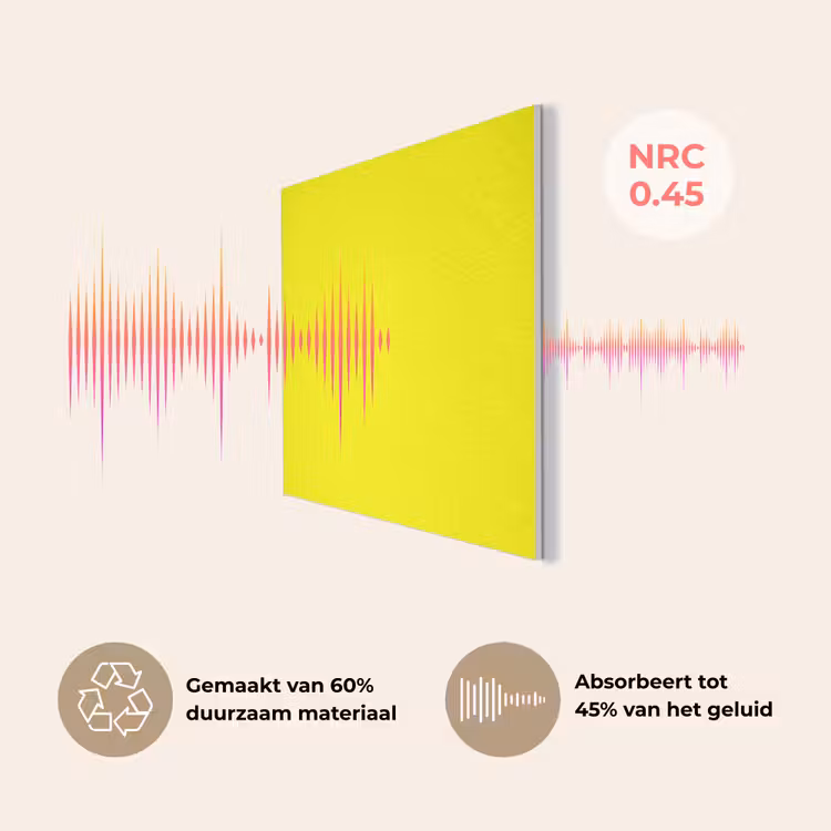 Sunshine - Glow - Geel PET vilt klein 837 -USP_NL