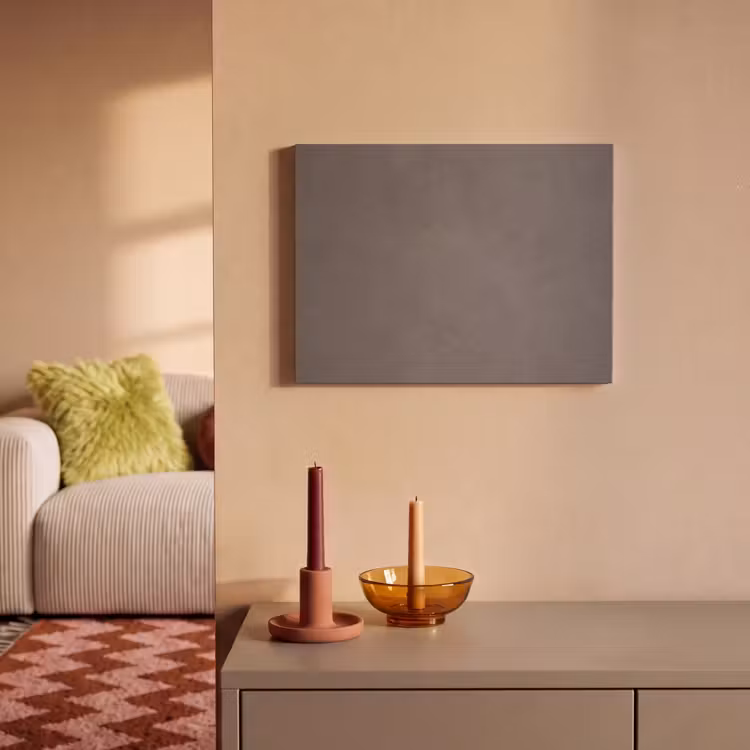 Textuur - Grijs - Modern - Abstract - Oppervlak PET vilt klein -sfeer1