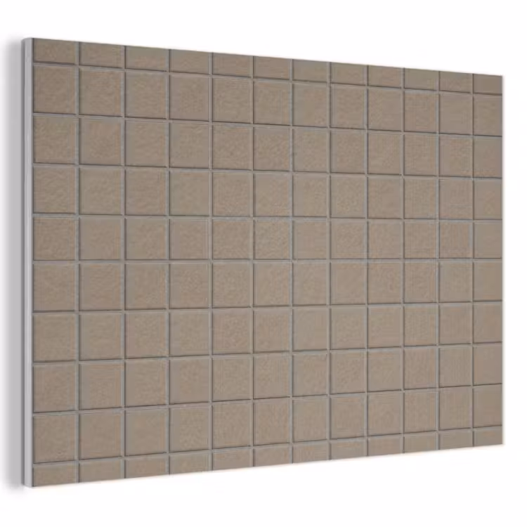 Tegel - Patroon - Taupe PET vilt klein 837 -3d