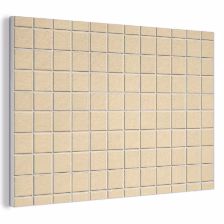 Tegels - Patroon - Crème PET vilt klein 837 -3d