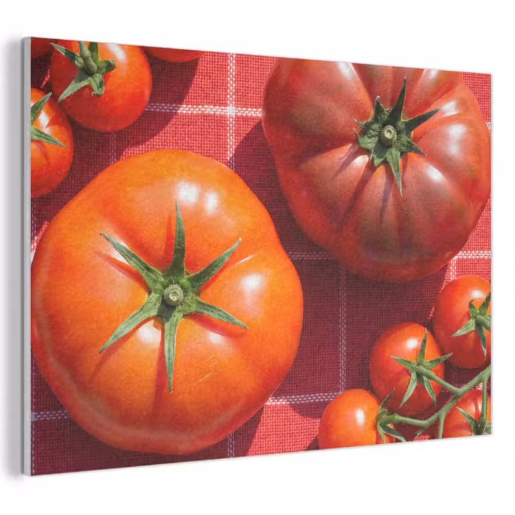 Acoustic Panel - Tomato - Red - Food - Tomaat - Rood - Eten PET vilt klein