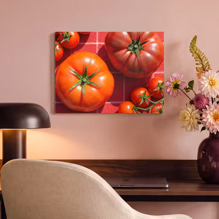 Acoustic Panel - Tomato - Red - Food - Tomaat - Rood - Eten PET vilt klein
