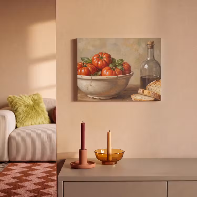 Acoustic Panel - Tomatoes - Bowl - Food - Tomaten - Kom - Eten PET vilt klein