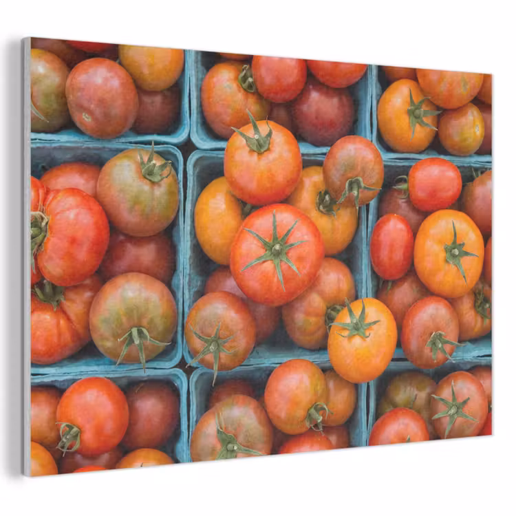 Acoustic Panel - Tomatoes - Food - Colorful - Tomaten - Eten - Kleurrijk PET vilt klein
