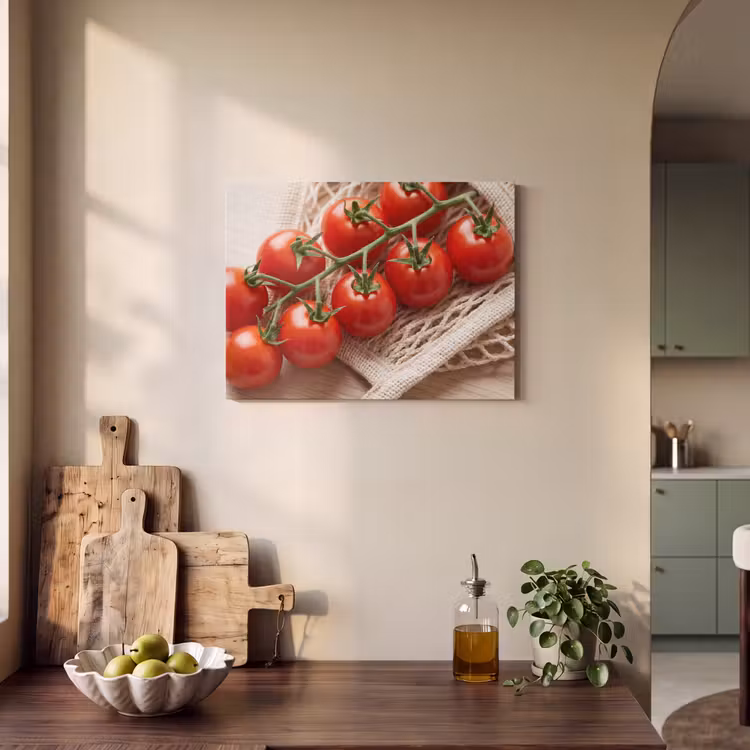 Acoustic Panel - Tomatoes - Fresh - Food - Tomaten - Vers - Eten PET vilt klein