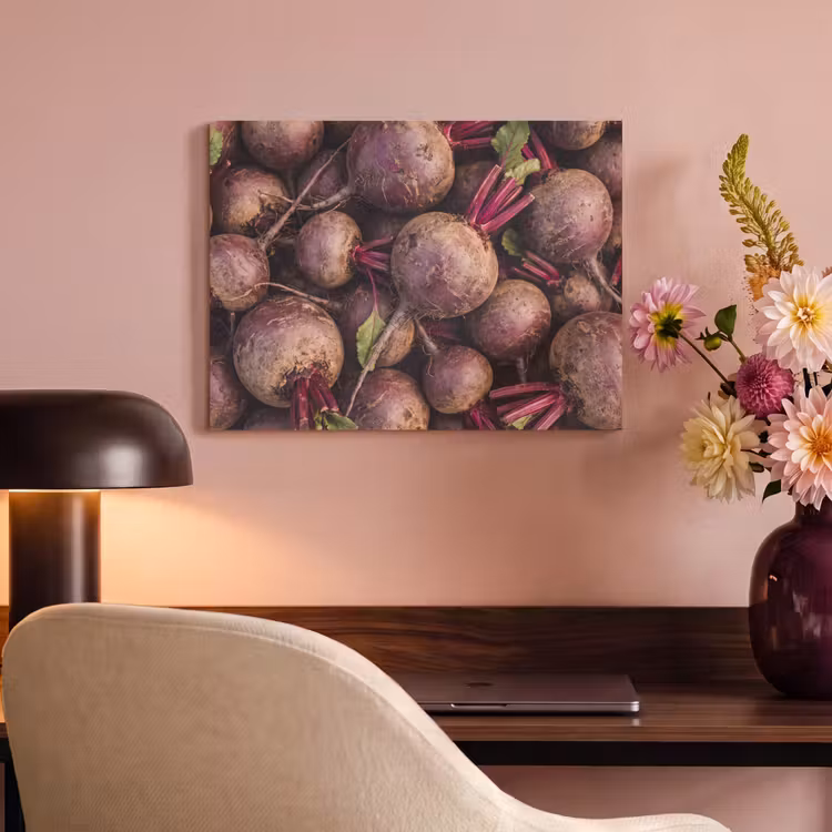 Acoustic Panel - Vegetable - Red - Natural - Groente - Rood - Natuur PET vilt klein